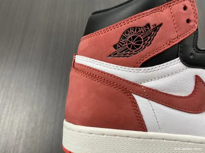 Reps LUCY 'Track High 555088-112 Air Red' Jordan 1 OG Retro 0522